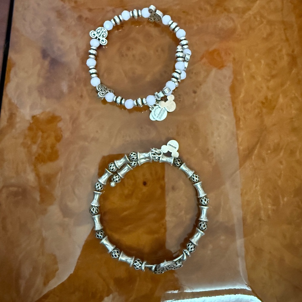 Disney Alex and Ani Beaded Bracelet Set